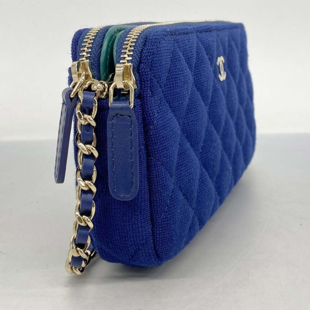 CHANEL Authentic Blue Wallet - Picture 2 of 9